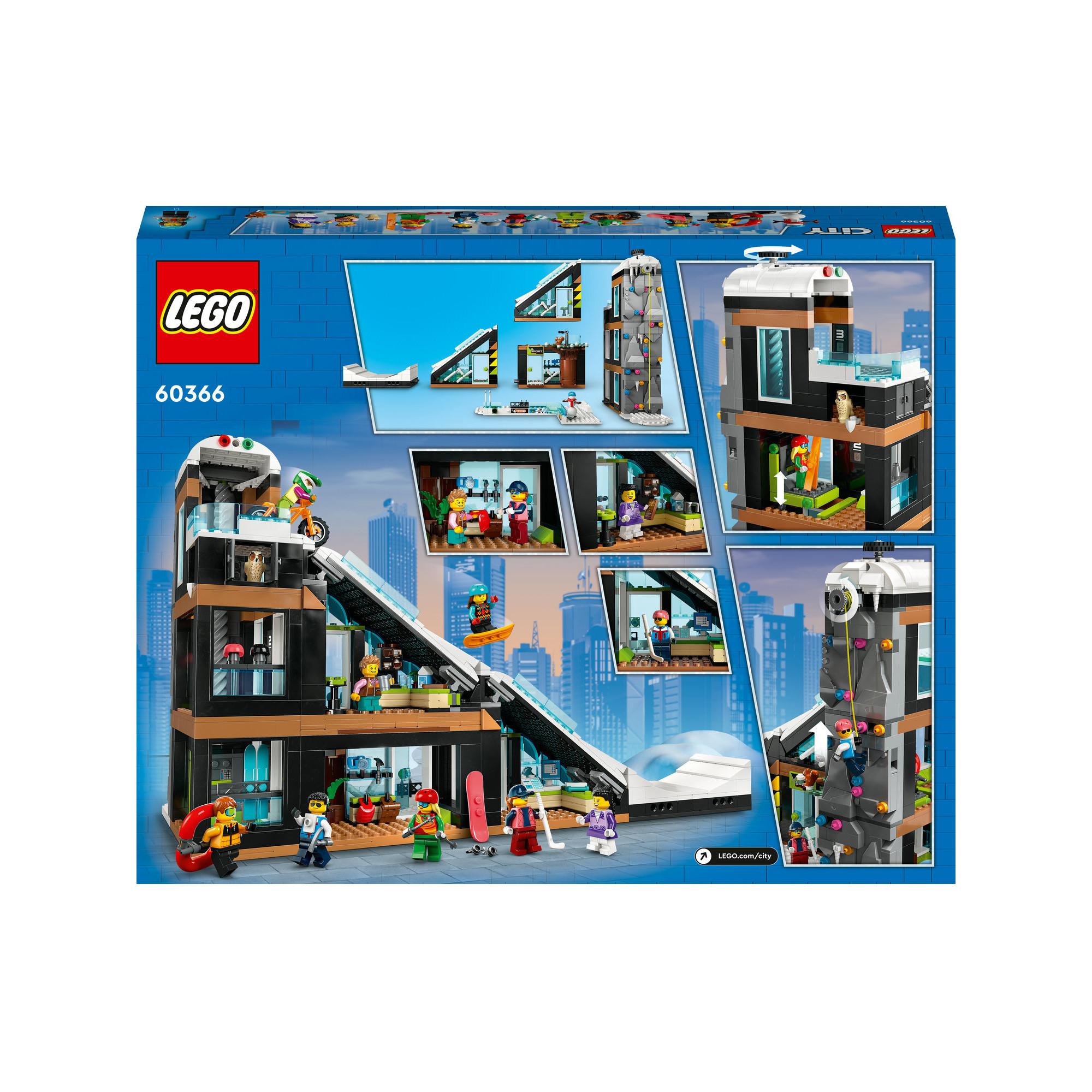 LEGO®  60366 Le complexe de ski et d’escalade 