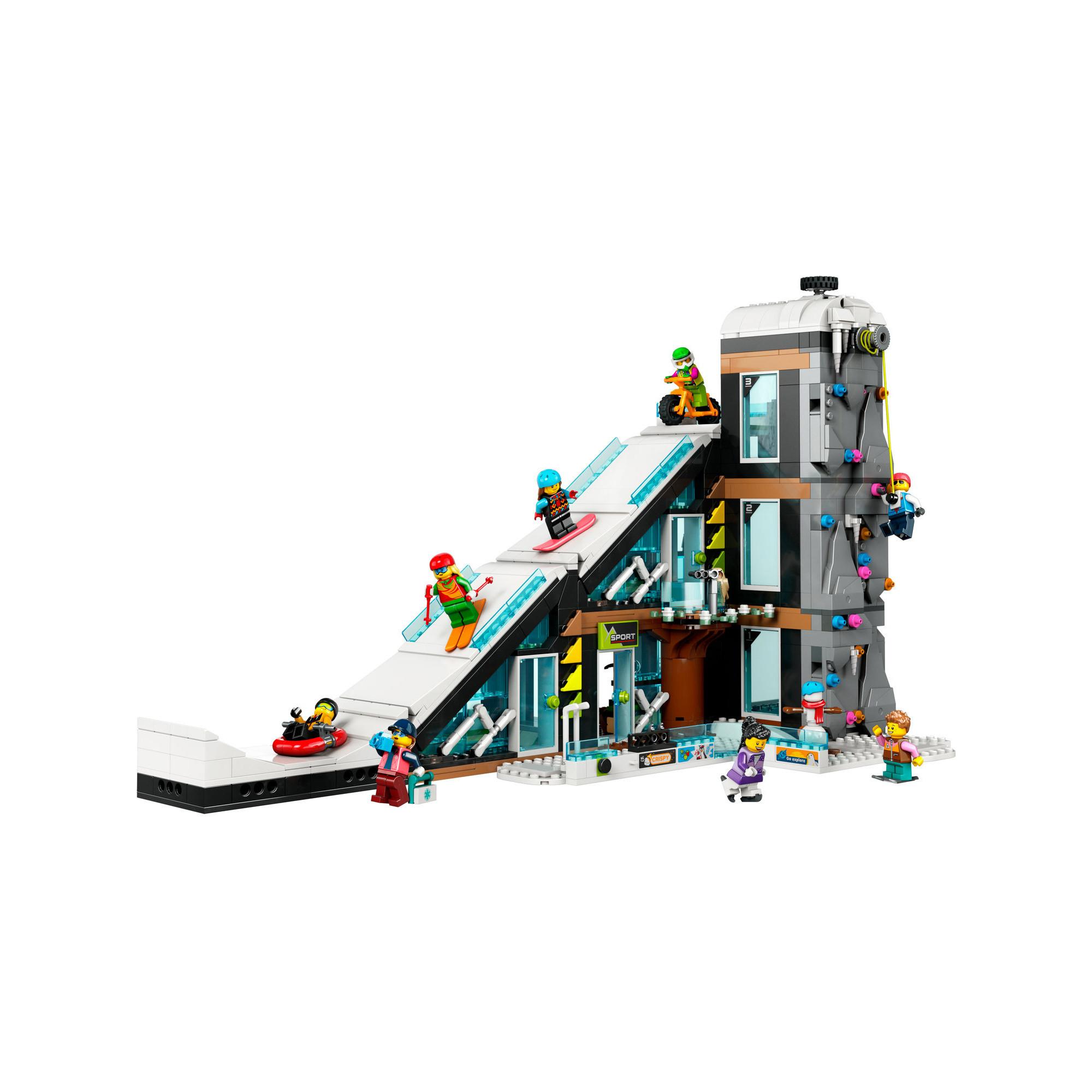 LEGO®  60366 Le complexe de ski et d’escalade 