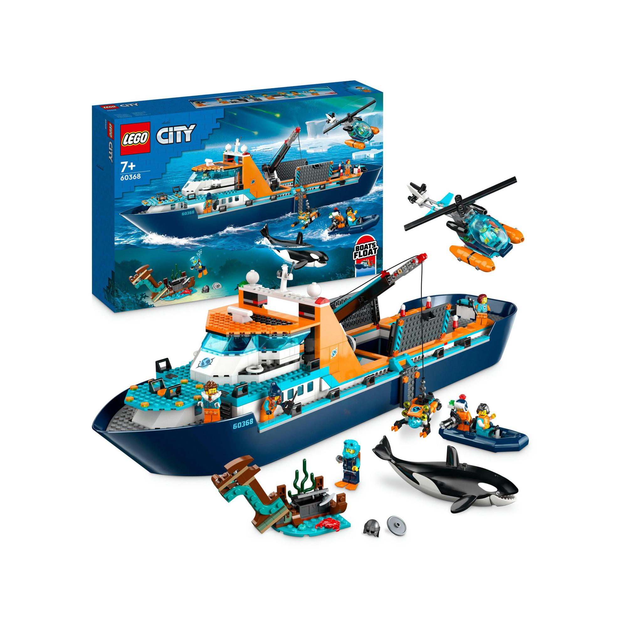 LEGO®  60368 Le navire d’exploration arctique 