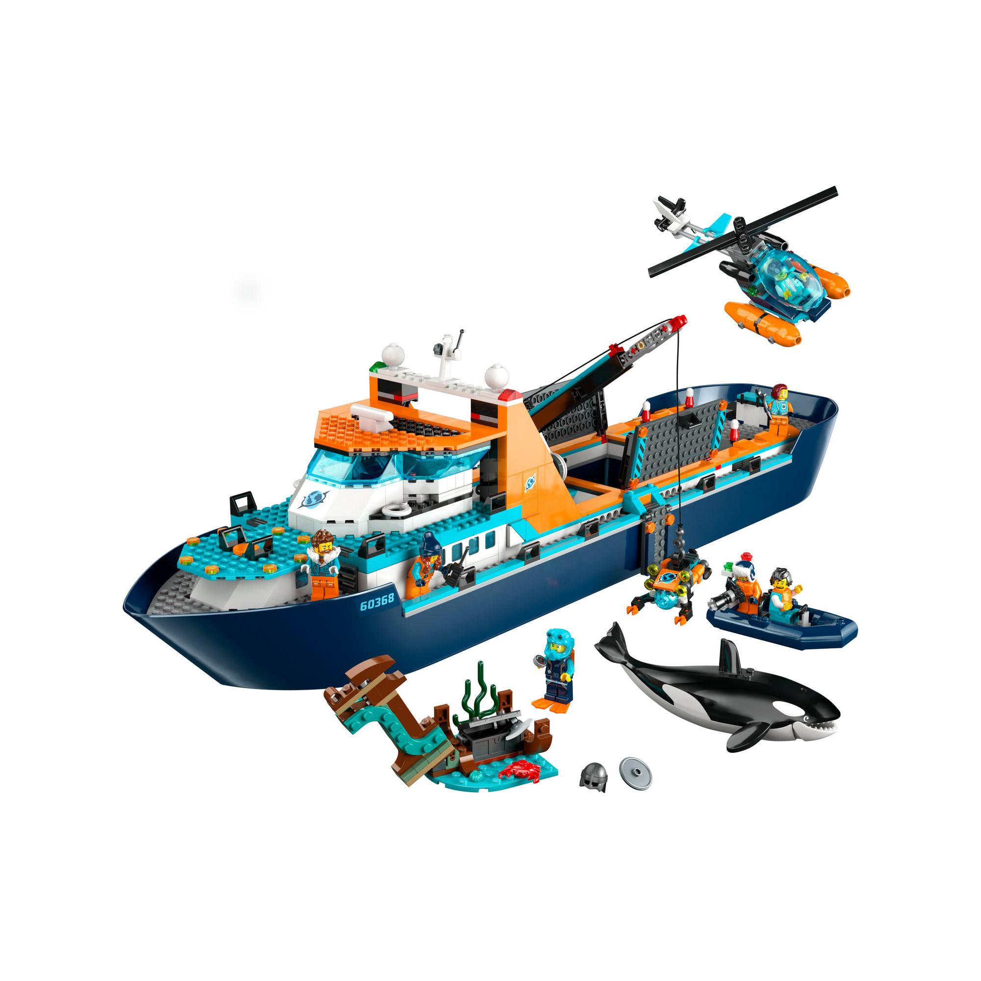 LEGO®  60368 Le navire d’exploration arctique 