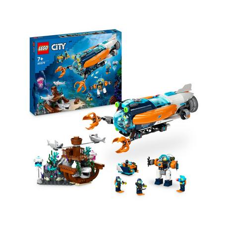 LEGO®  60379 Sottomarino per esplorazioni abissali 