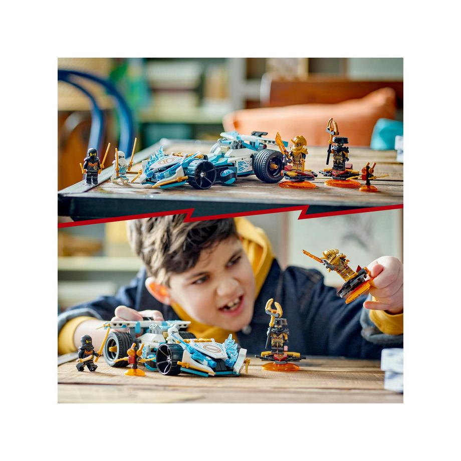 LEGO®  71791 Auto da corsa Spinjitzu Dragon Power di Zane 