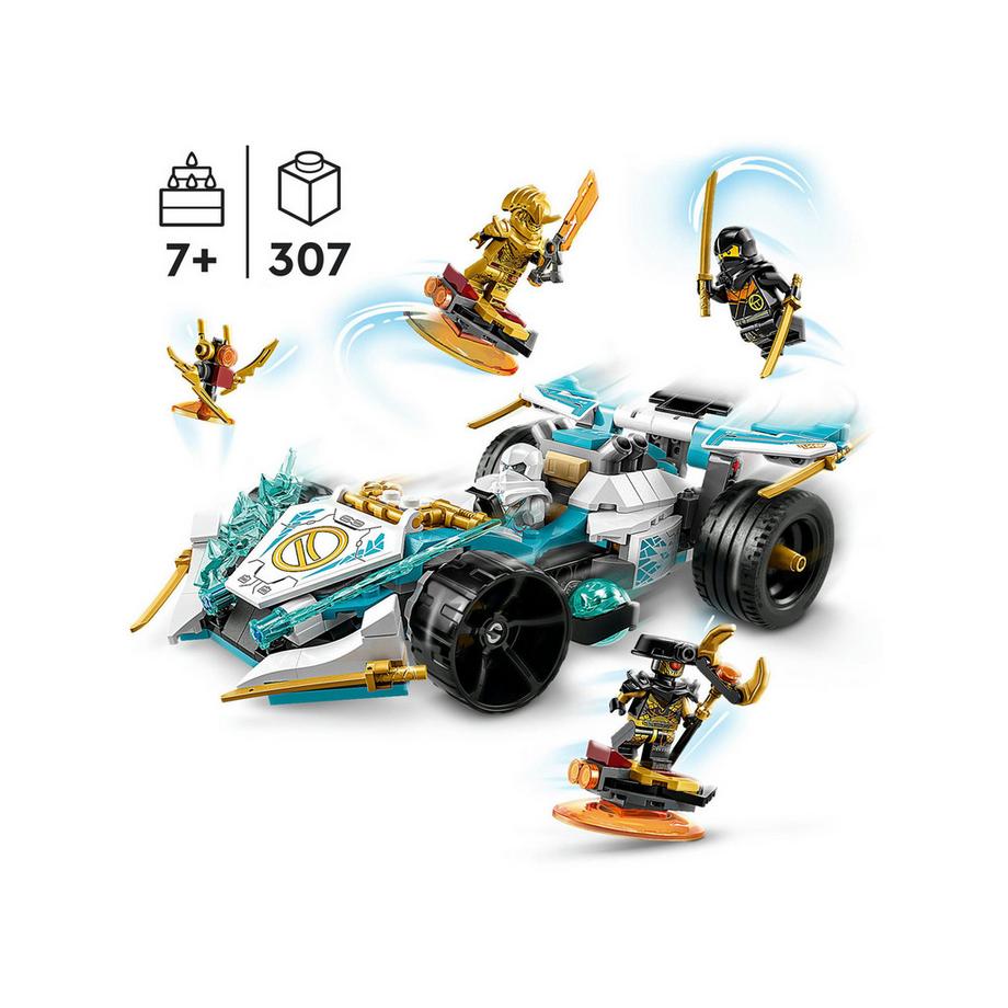 LEGO®  71791 Auto da corsa Spinjitzu Dragon Power di Zane 