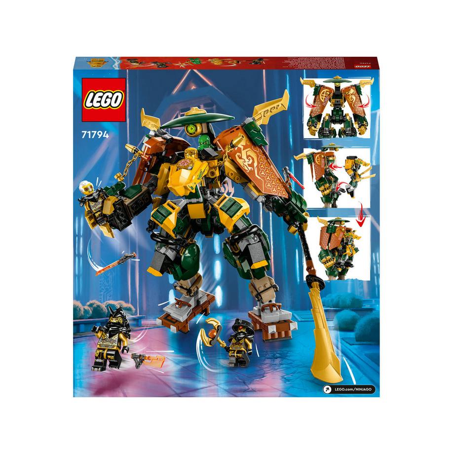 LEGO®  71794 L'équipe de robots des ninjas Lloyd et Arin 