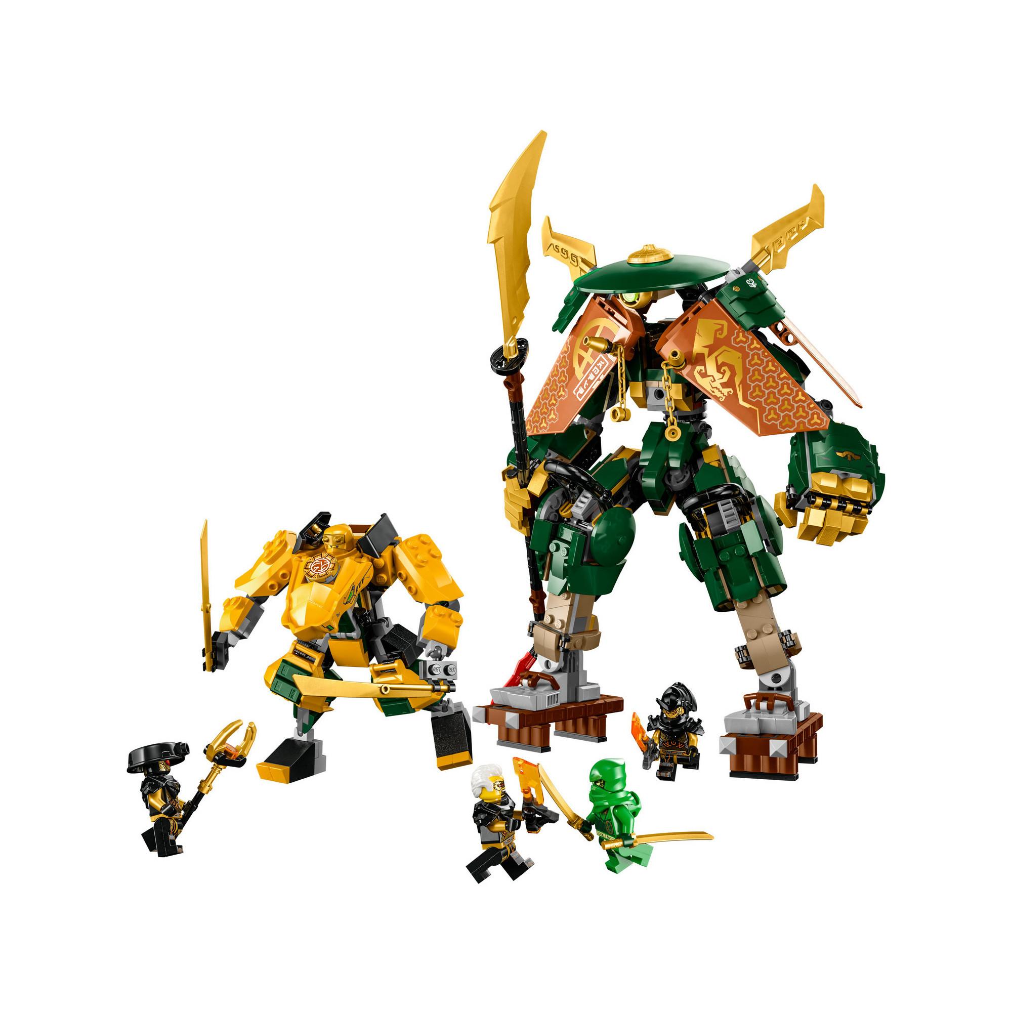 LEGO®  71794 L'équipe de robots des ninjas Lloyd et Arin 
