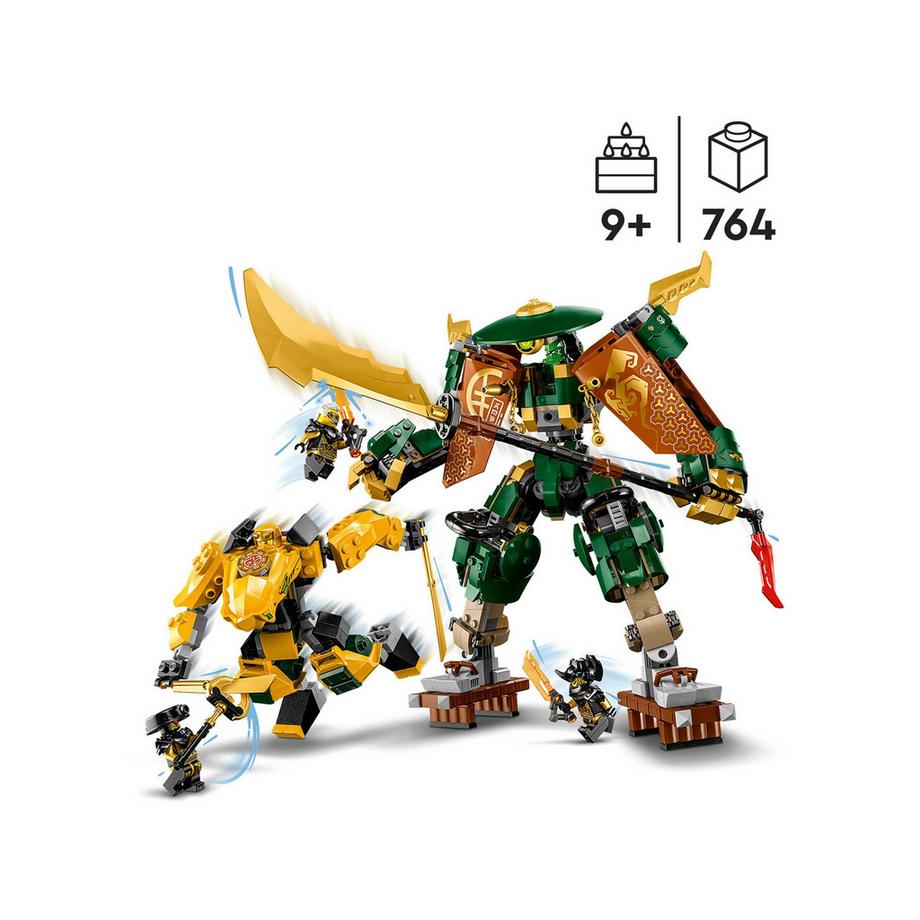 LEGO®  71794 L'équipe de robots des ninjas Lloyd et Arin 