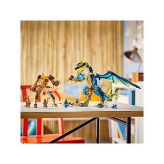 LEGO®  71796 Le dragon élémentaire contre le robot de l’impératrice 