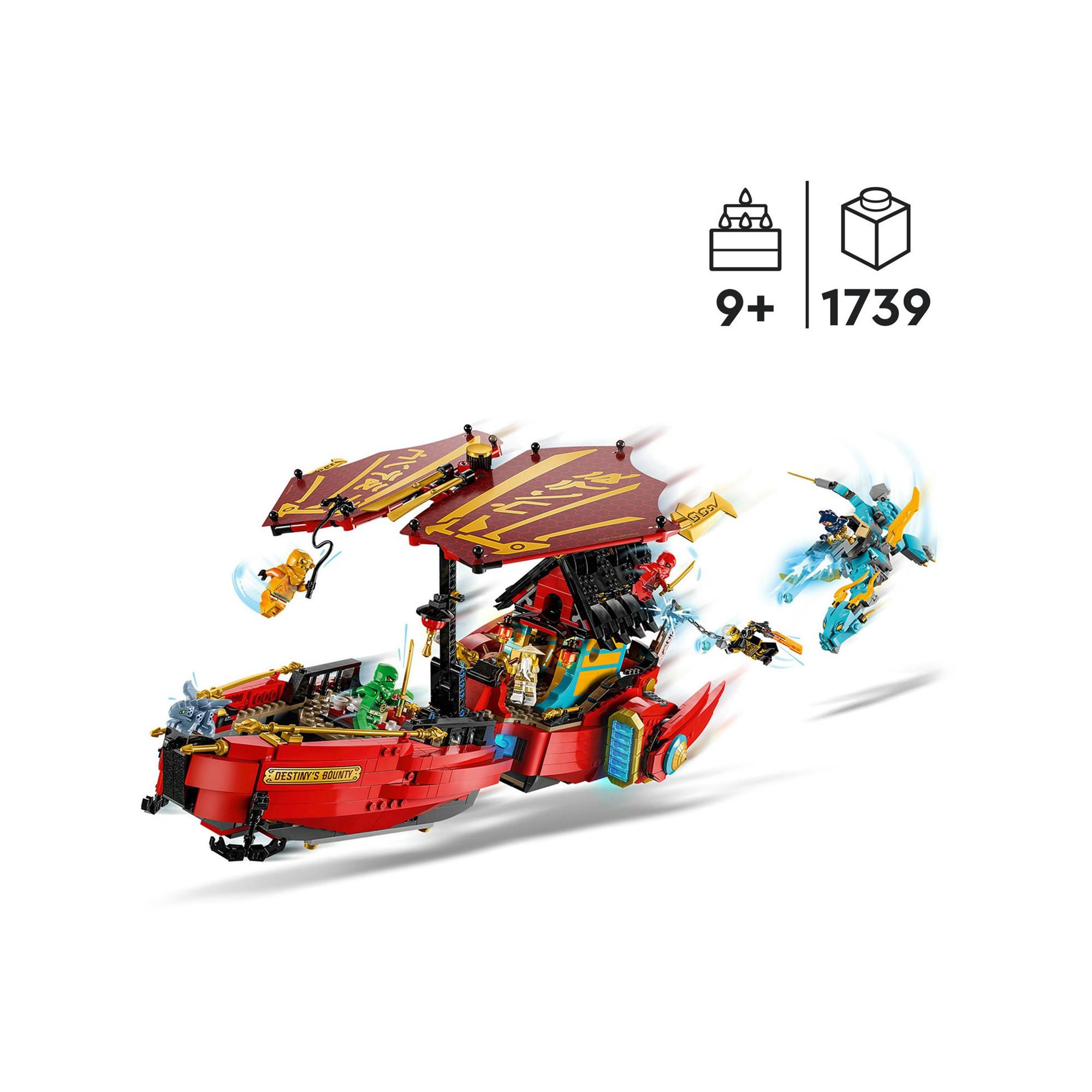 LEGO®  71797 Le QG des ninjas - La course contre la montre 