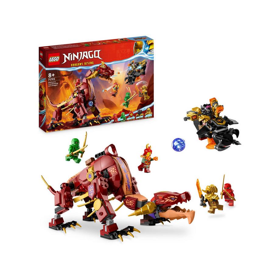 71793 Le dragon de lave transformable de Heatwave