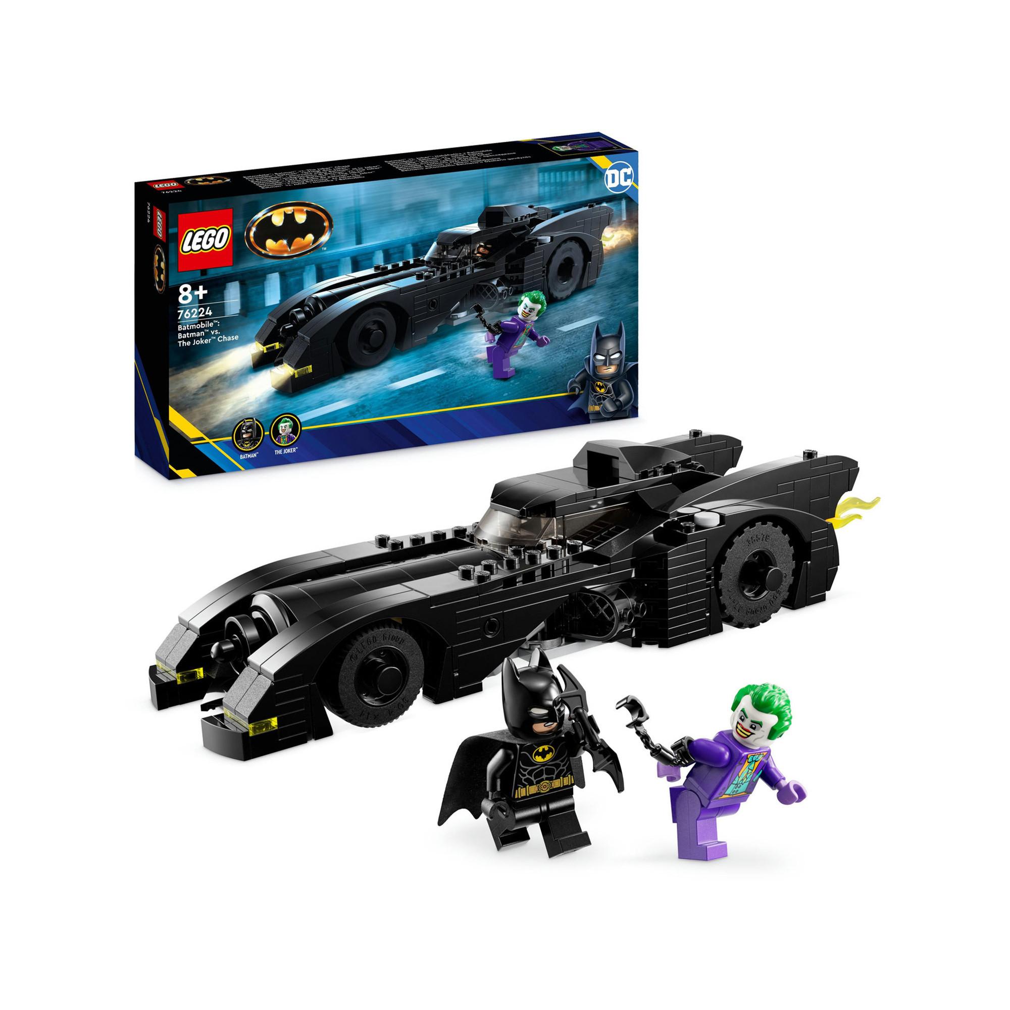 LEGO®  76224 La Batmobile™ : poursuite entre Batman™ et le Joker™ 