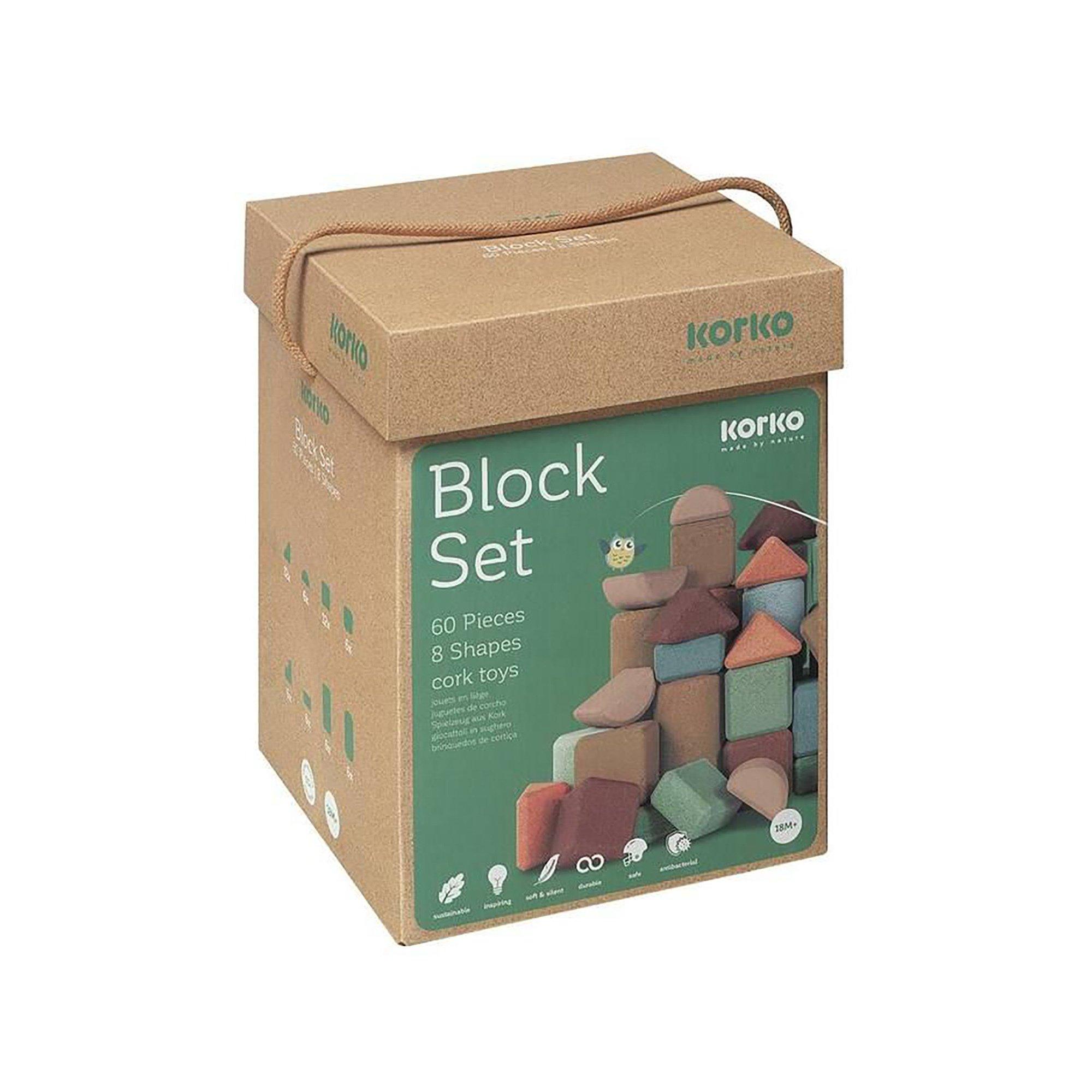 Image of Giant Architects – 60 Korkbausteine Multicolor