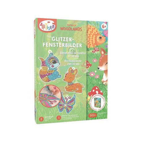 Artista  Acchiappasole con strass 