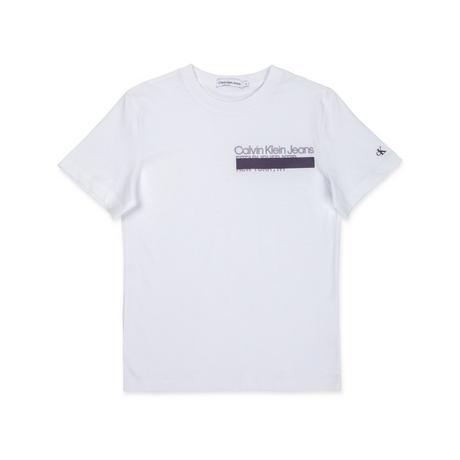 Calvin Klein  T-shirt, col rond, manches courtes 