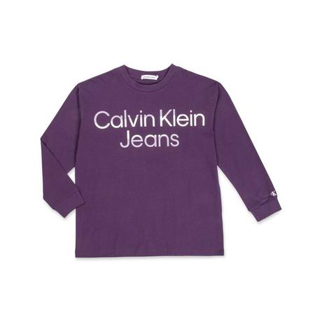 Calvin Klein  T-shirt, col rond, manches longues 