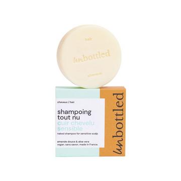 Shampoo per cuoio capelluto sensibile - Shampoo solido formato viaggio