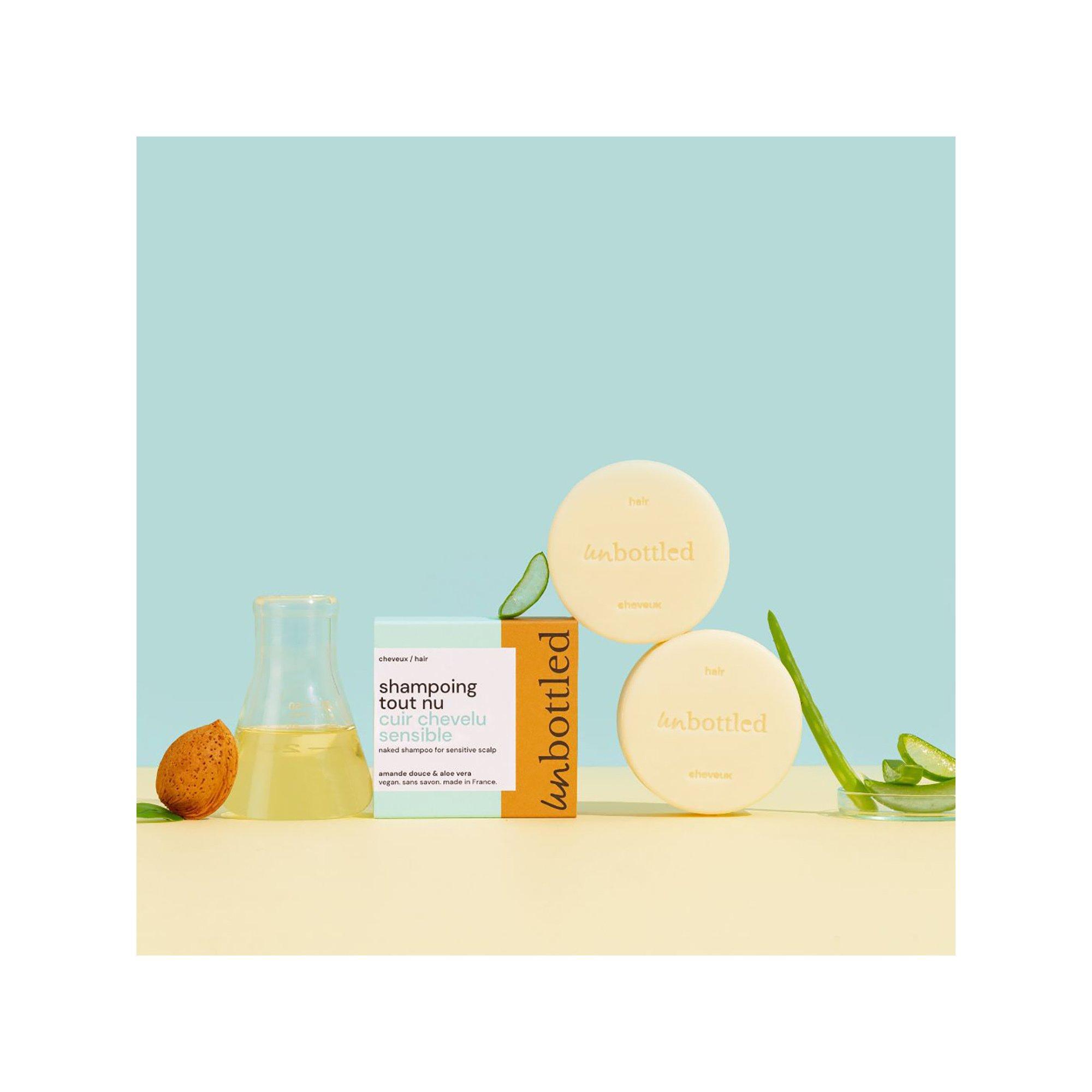 UNBOTTLED  Shampoing cuir chevelu sensible - Shampoing solide 