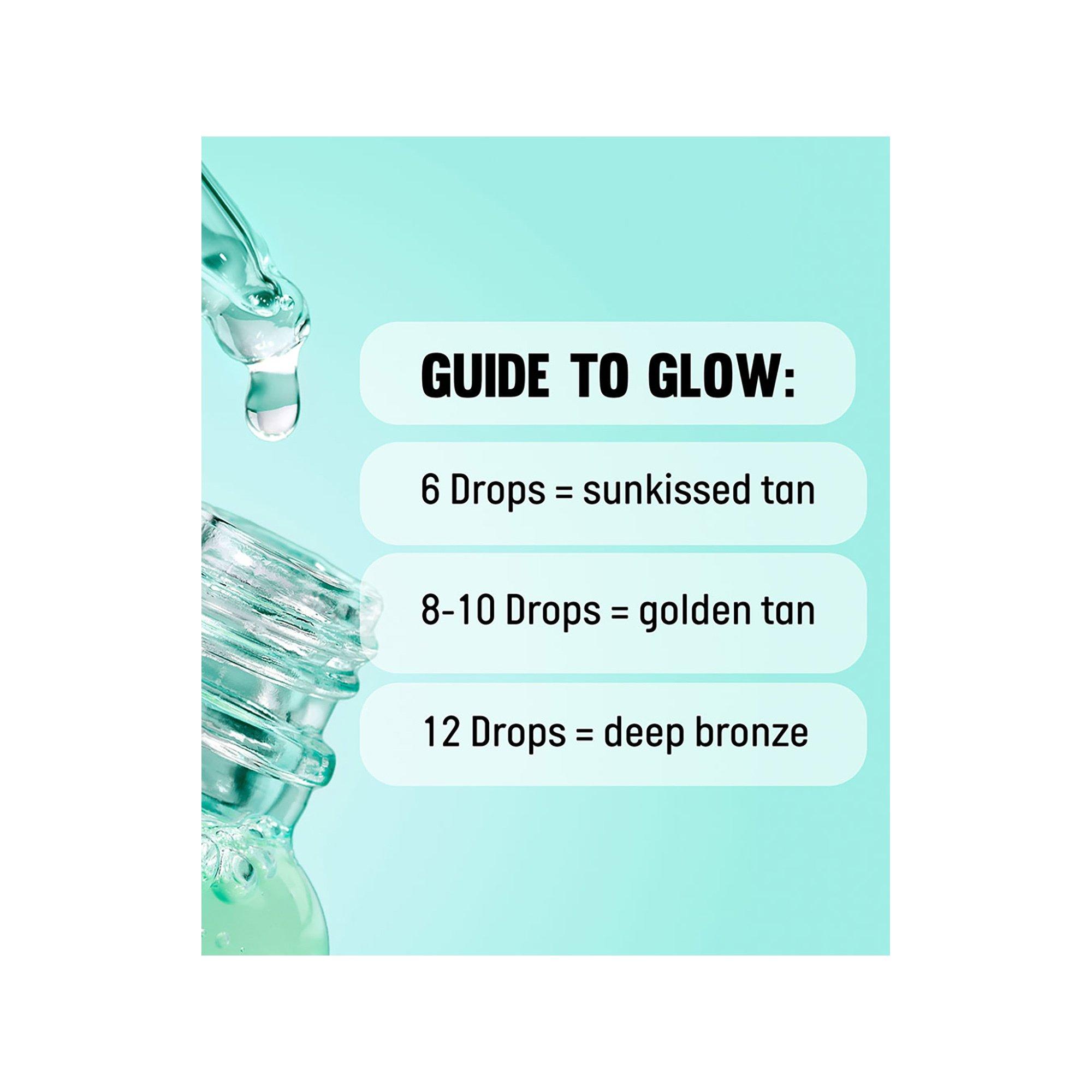 Isle of Paradise  Selbstbräunungs-Tropfen Körper - Selbstbräunungspflege für den Körper 