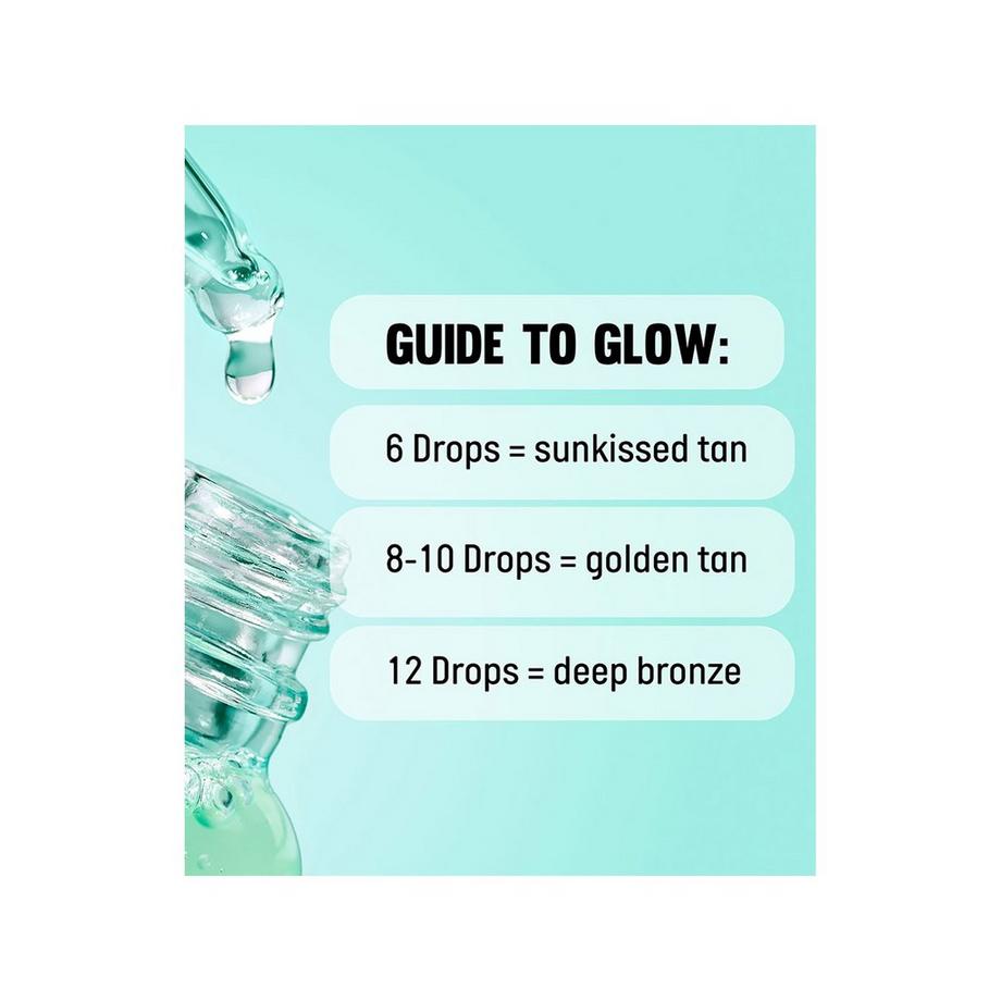 Isle of Paradise  Gocce autoabbronzanti per il corpo - Trattamento autoabbronzante per il corpo 