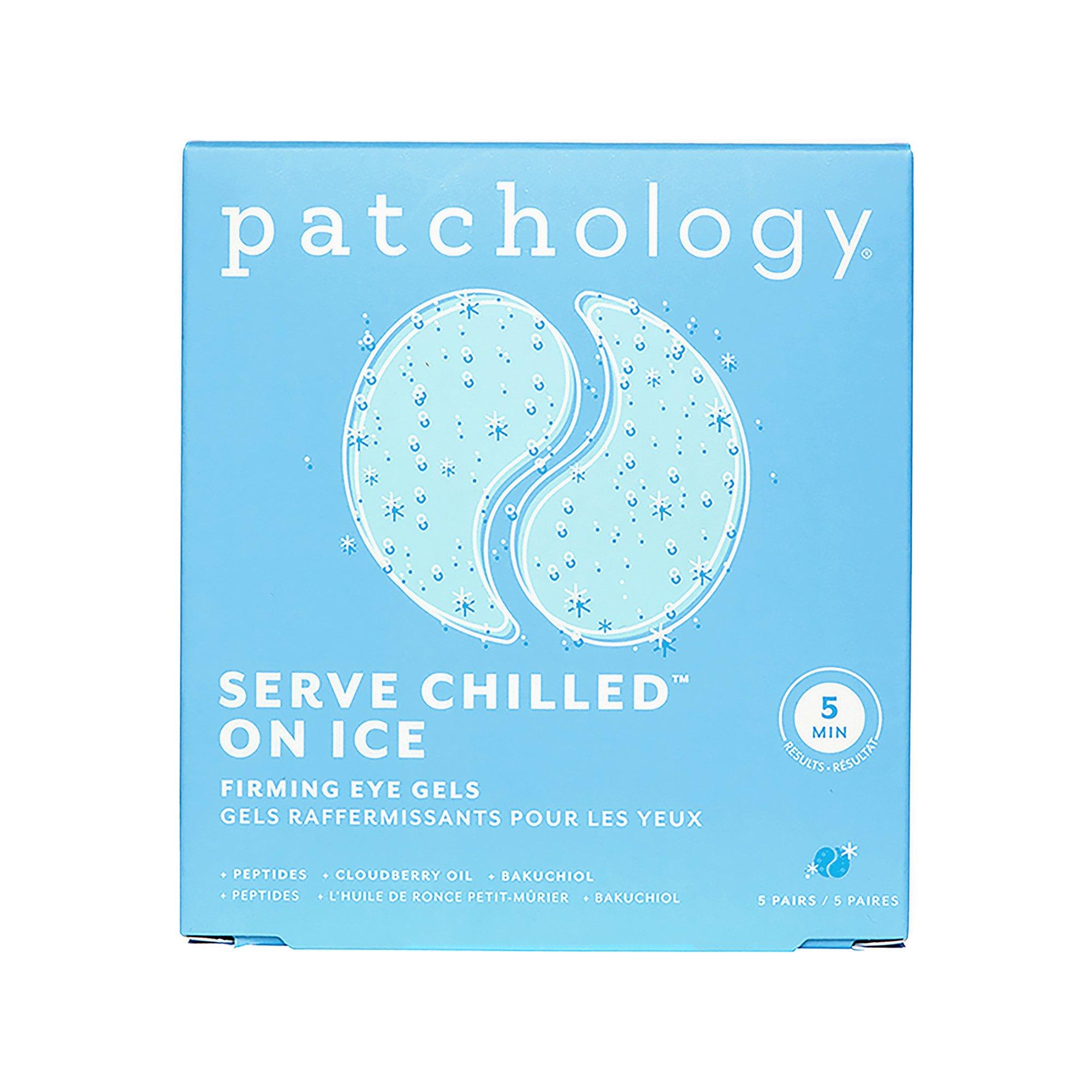 patchology  Serve Chilled On Ice - Patchs Gels Raffermissants Pour Les Yeux 