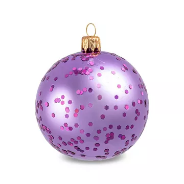 Weihnachtskugel aus Glas