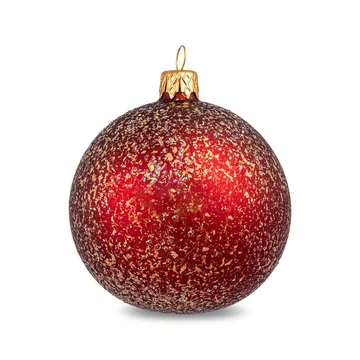 Weihnachtskugel aus Glas
