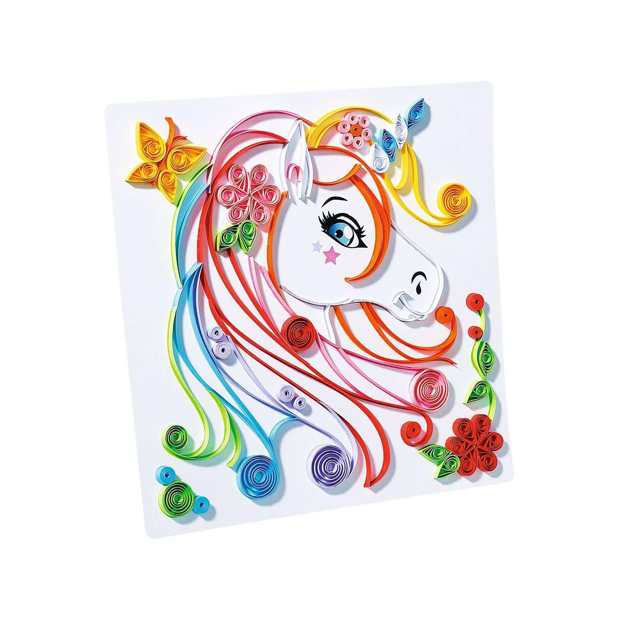 Ravensburger  Paper Art Flowers & Unicorn 