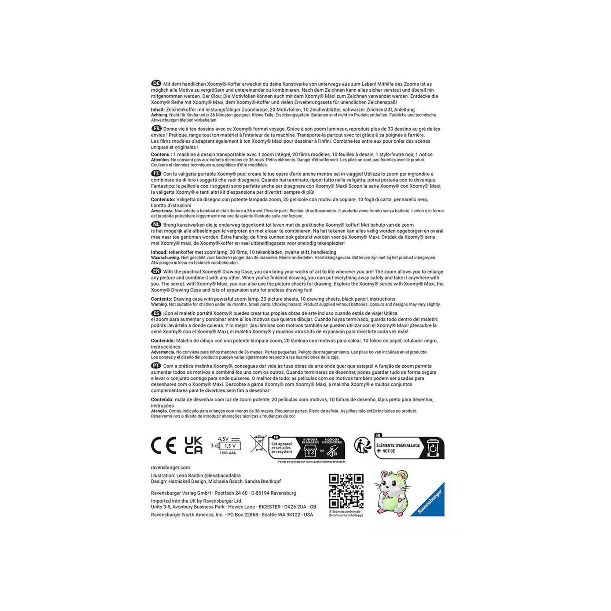 Ravensburger  Xoomy® Midi Manga Style Table à dessin 