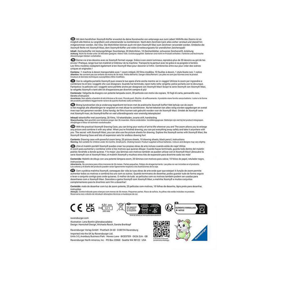 Ravensburger  Xoomy® Midi Manga Style Mini-Zeichentisch 