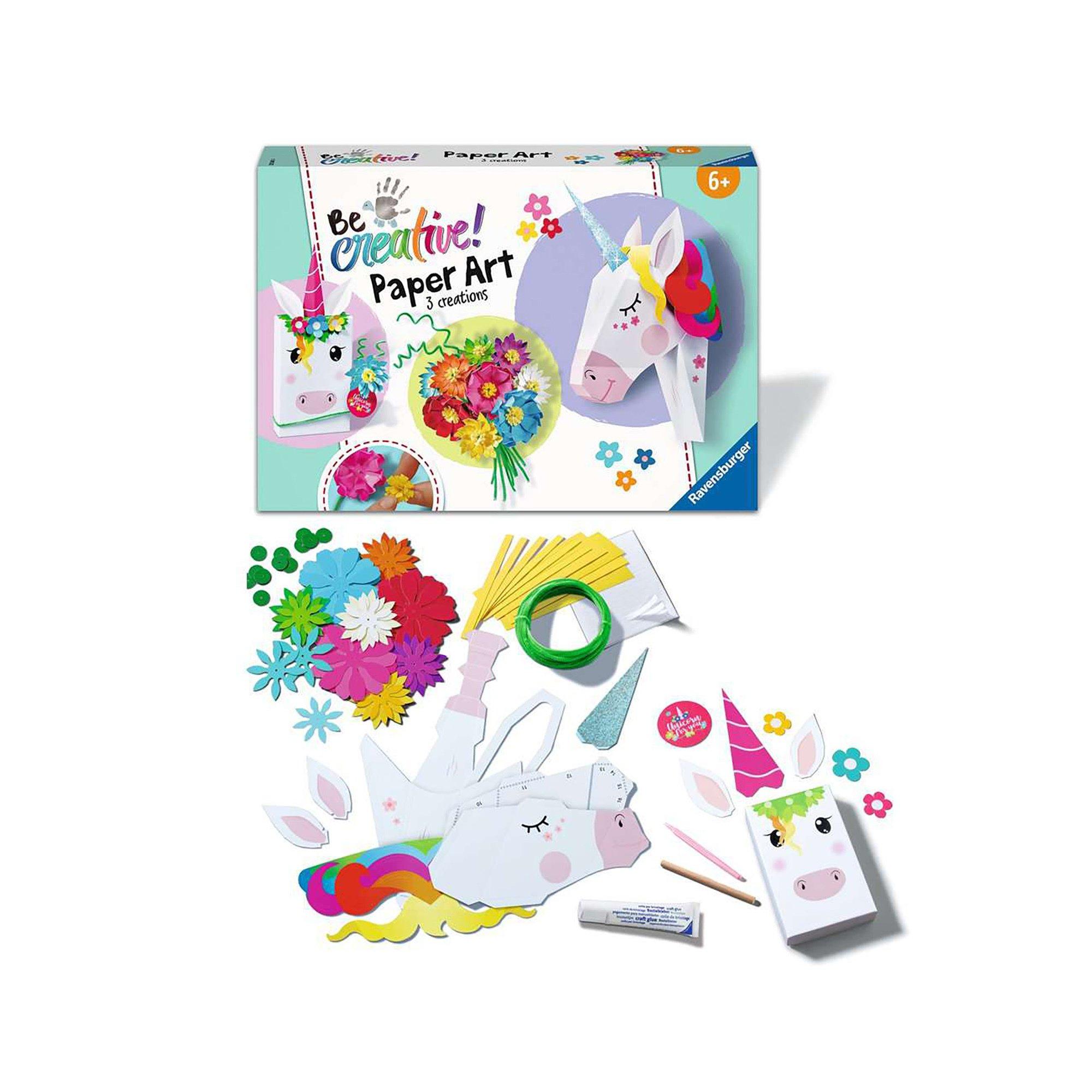 Ravensburger  BeCreative Paper Art Unicorn 