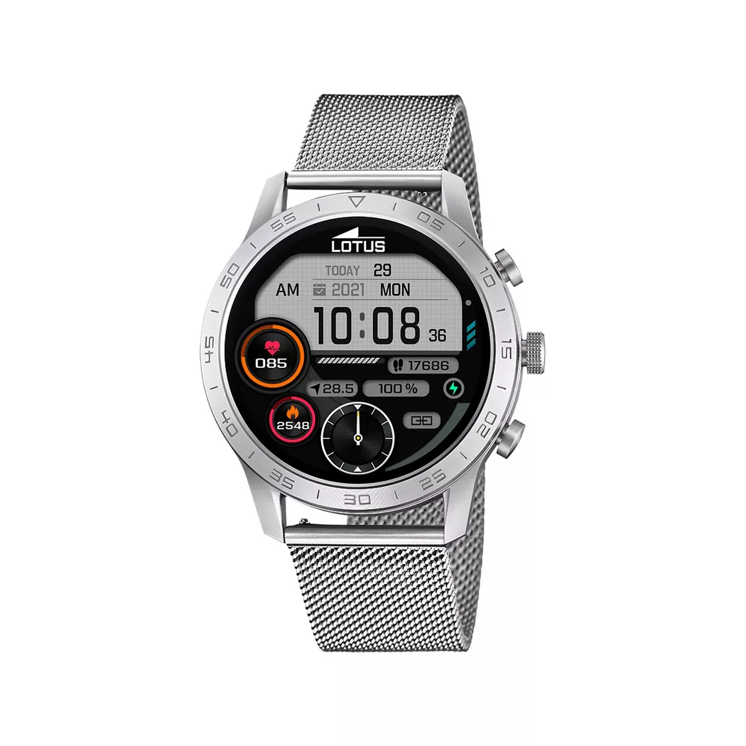 Lotus - Smartwatch Display, 44mm, Silber
