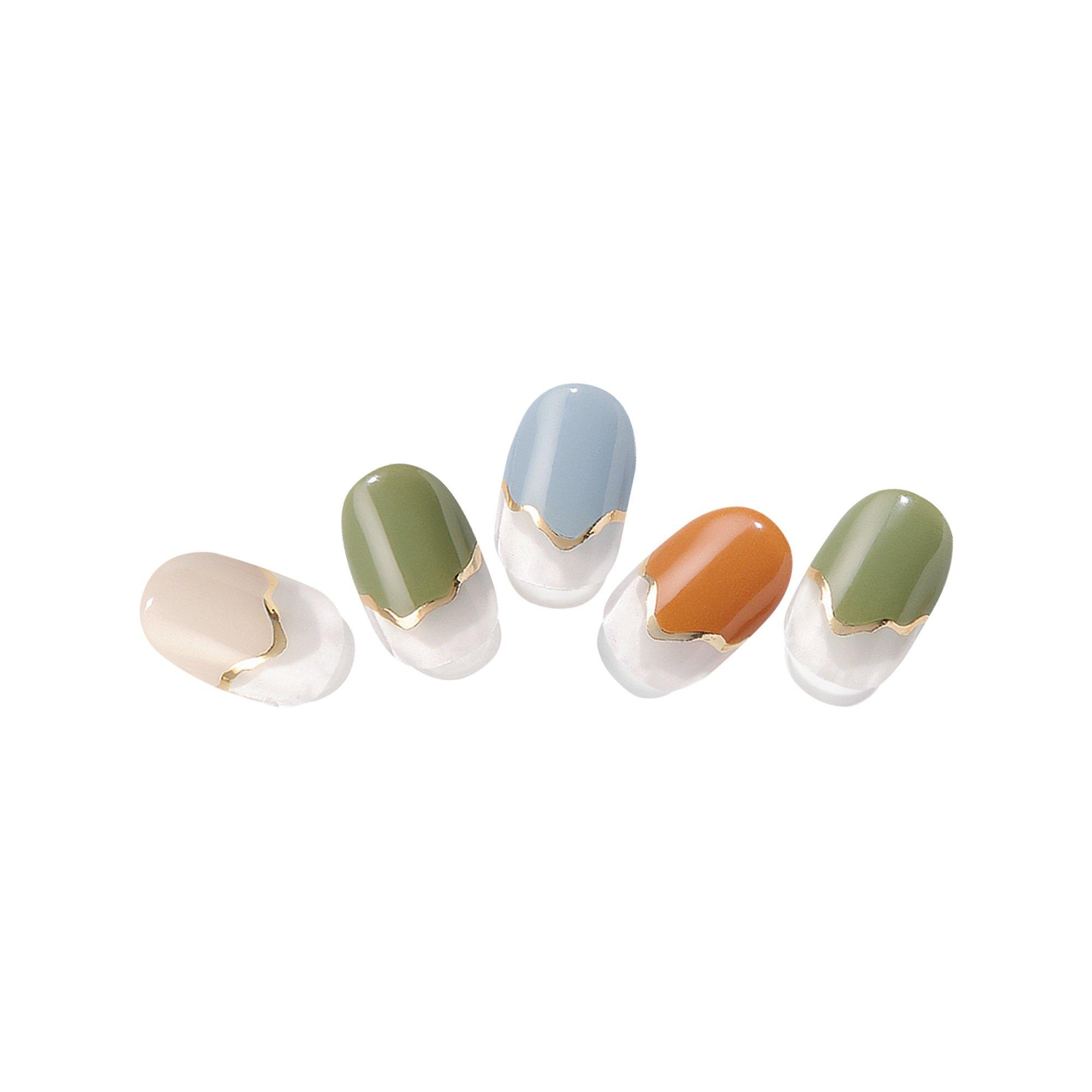 Image of Antique French Damen Multicolor Set