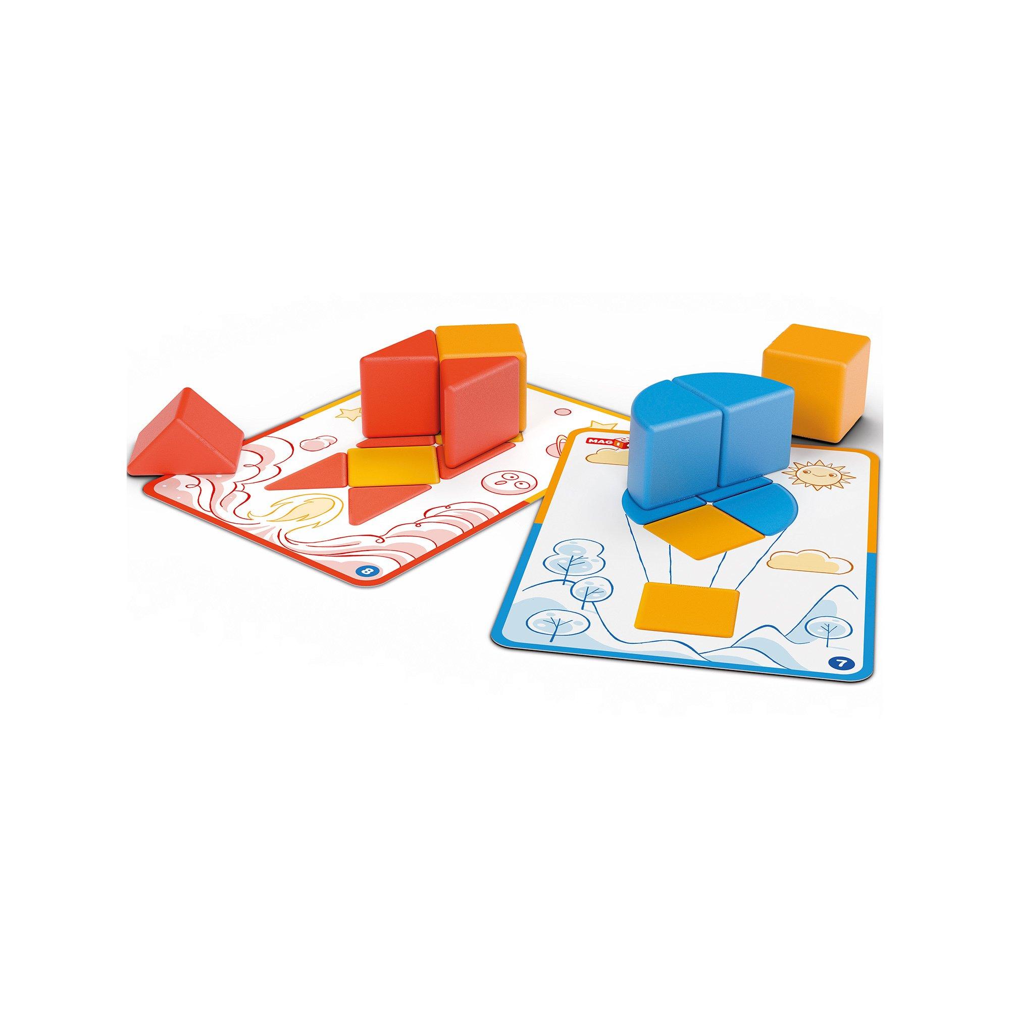 Geomag  Magicube Blocks & Cards, 16 Pezzi 