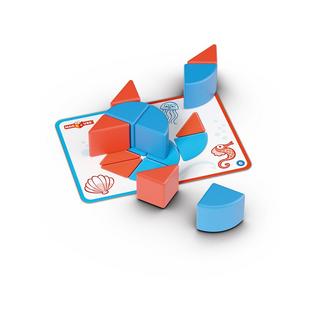 Geomag  Magicube Blocks & Cards, 16 Pièces 