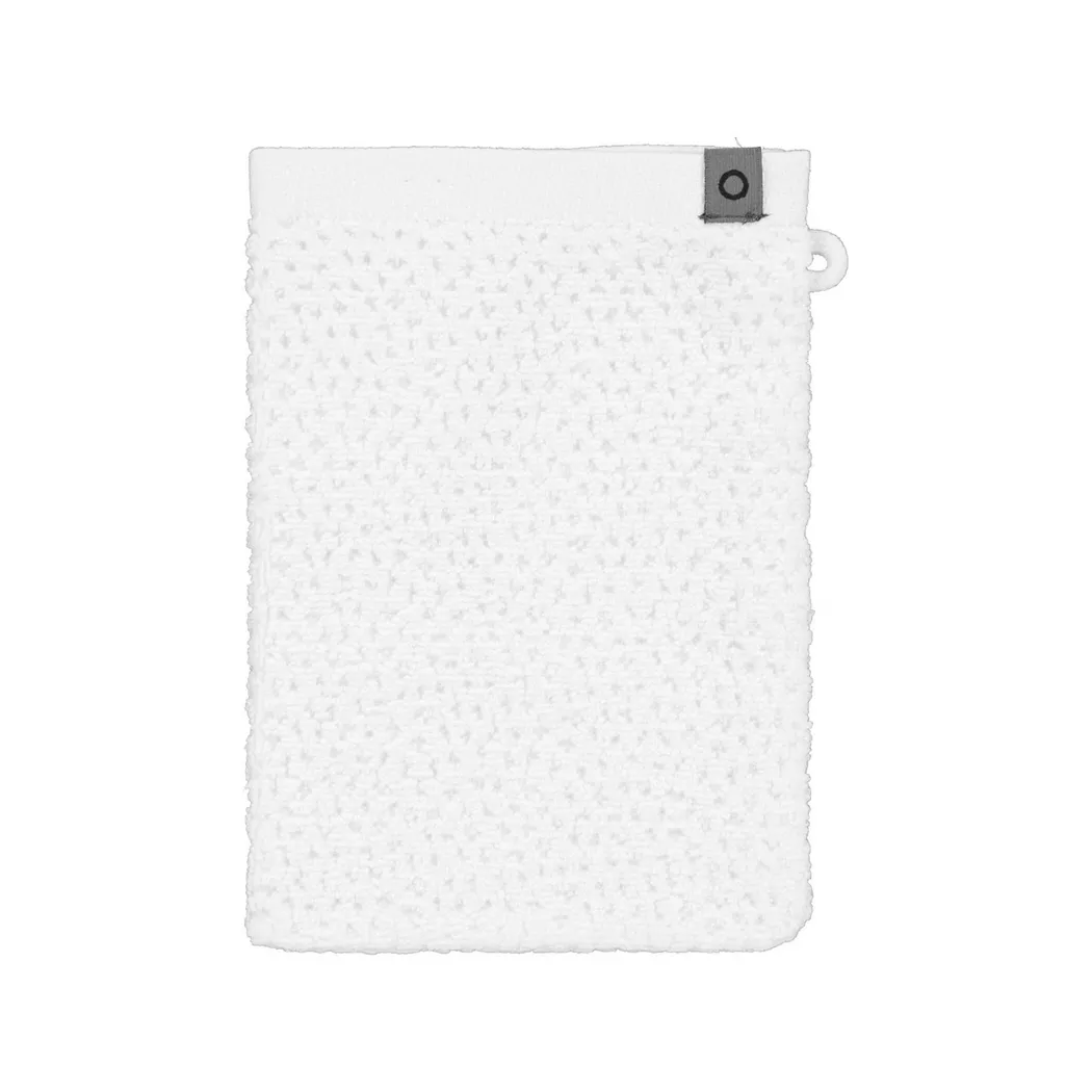 ESSENZA - Waschhandschuh, 16 x 22 cm, Weiss