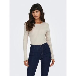 ONLY Langarm Rippen Top  
