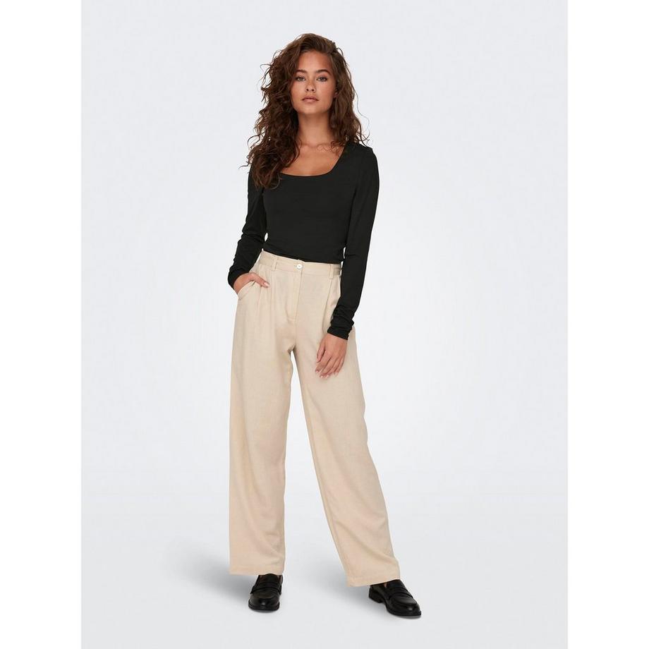 ONLY Top Manches Longues Col Rond  