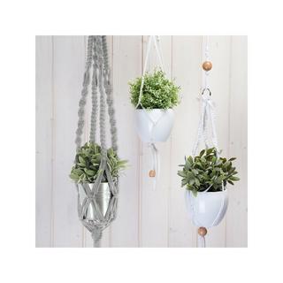 Hoooked Set per macramè Cestino da appendere 