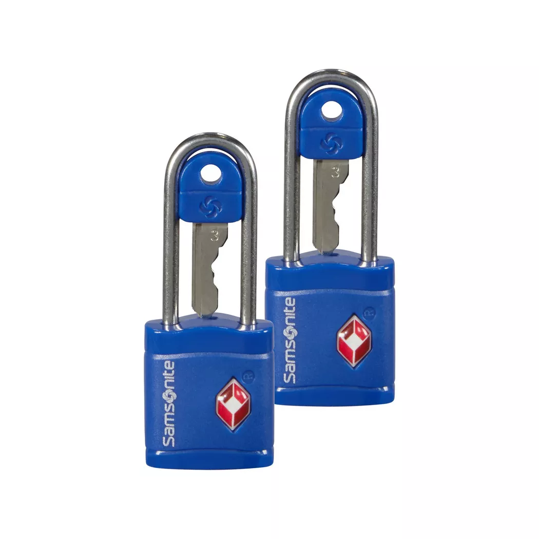 Samsonite - Schloss, One Size, Blau