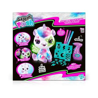 Canal Toys  Airbrush Plush Collector Glow in the dark Unicorn 