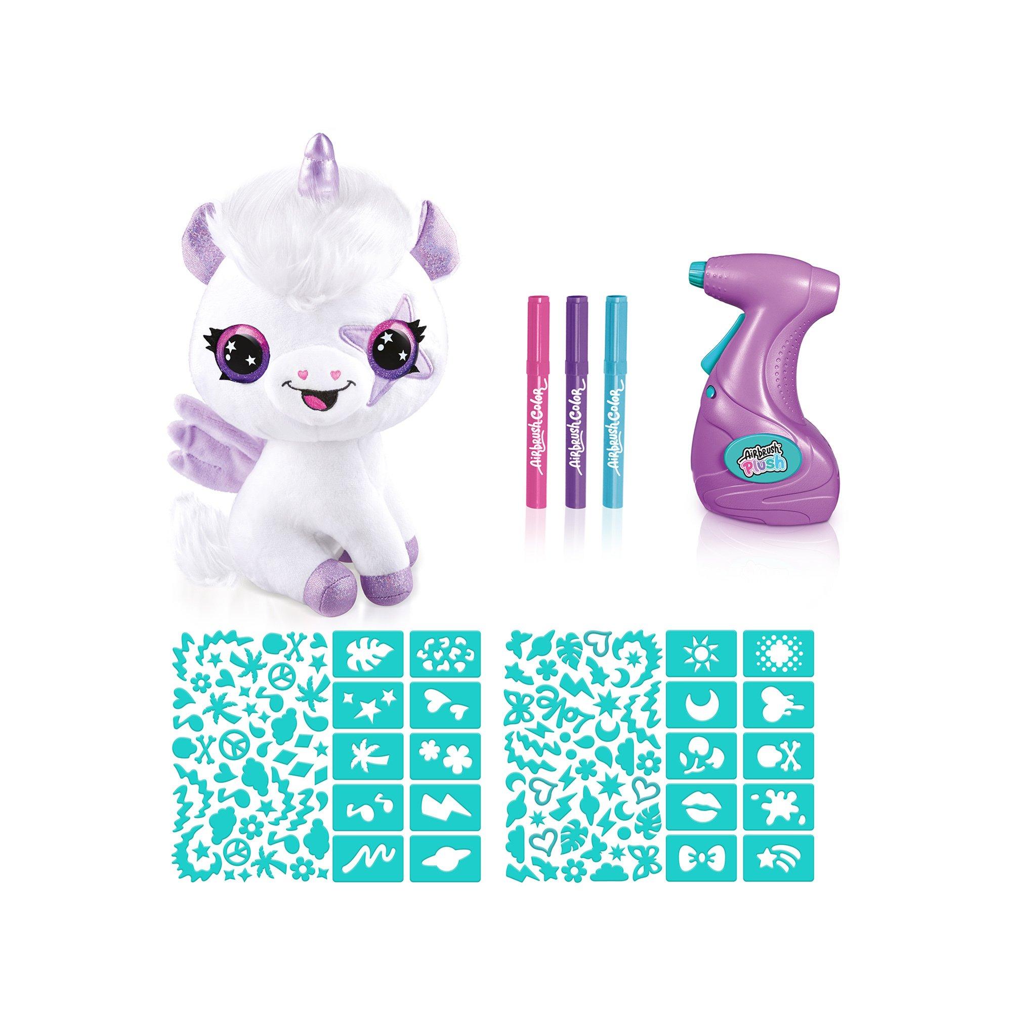 Canal Toys  Airbrush Plush Collector Glow in the dark Unicorn 