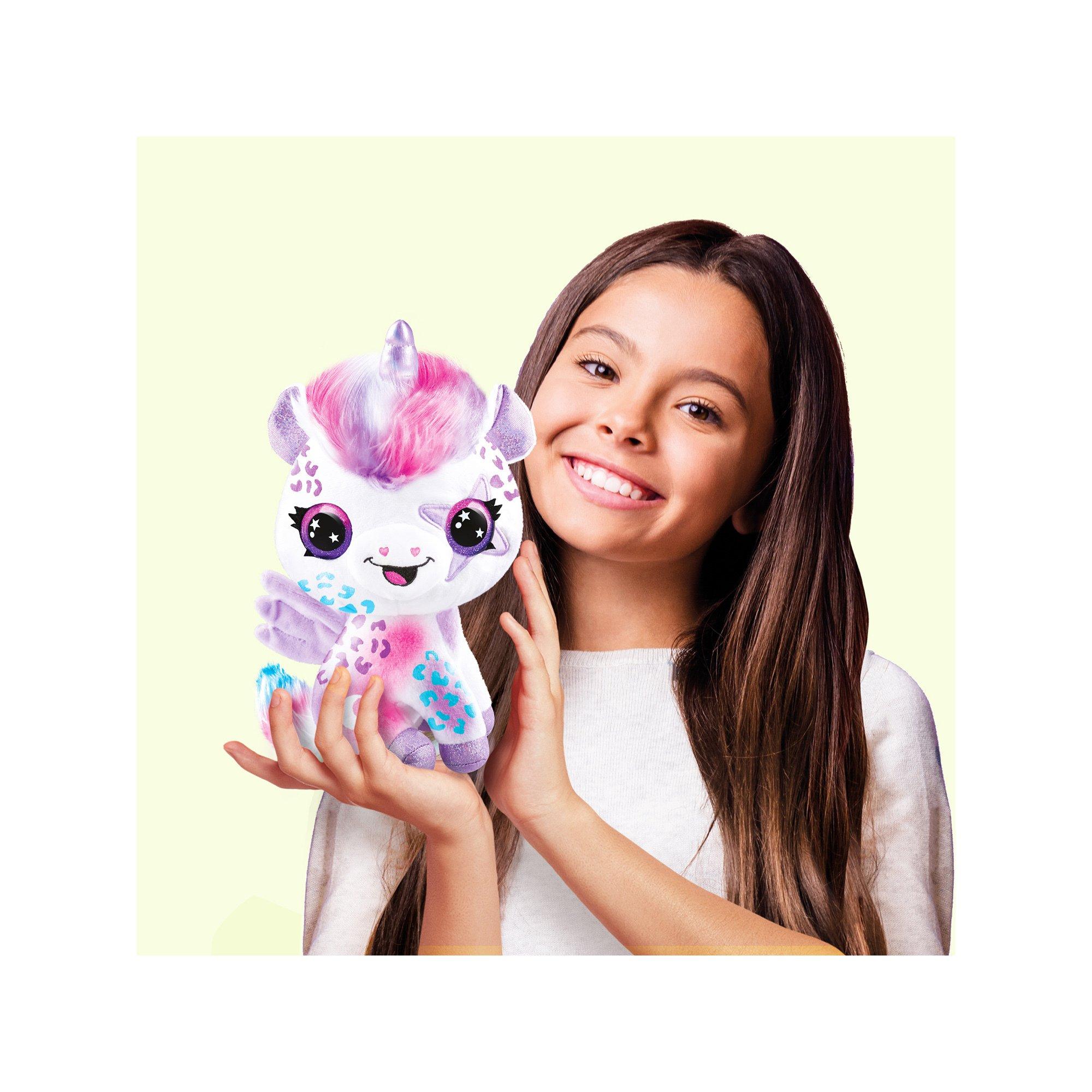 Canal Toys  Airbrush Plush Collector Glow in the dark Unicorn 