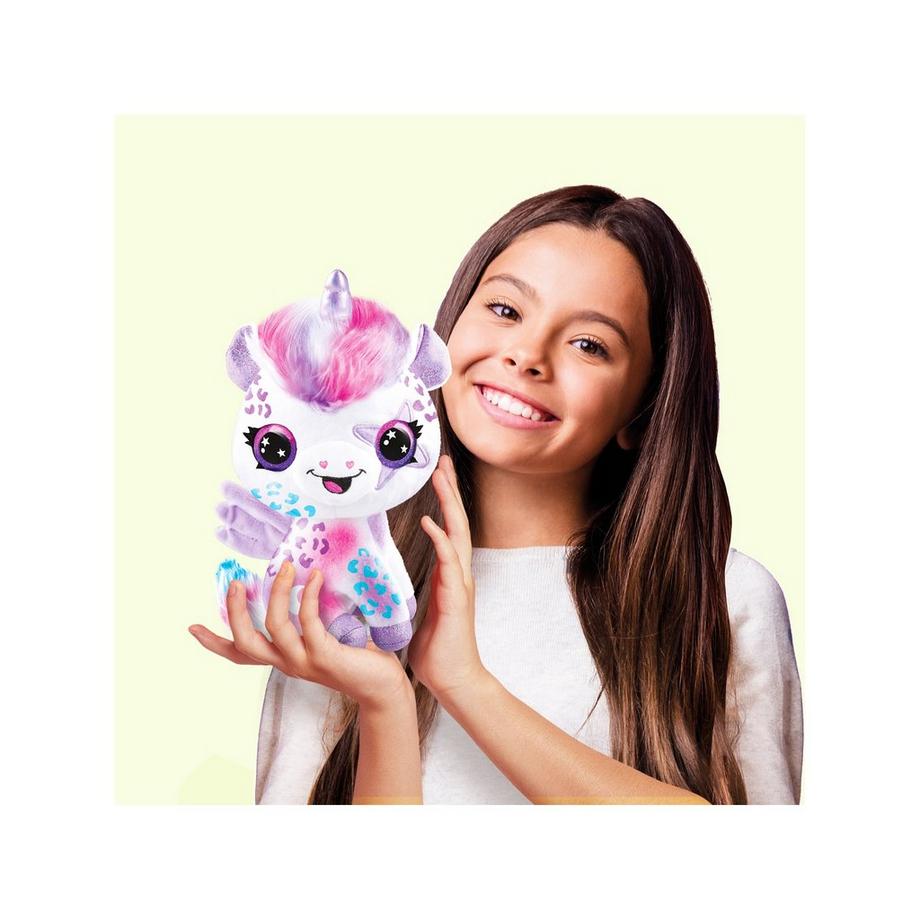 Canal Toys  Airbrush Plush Collector Glow in the dark Unicorn 