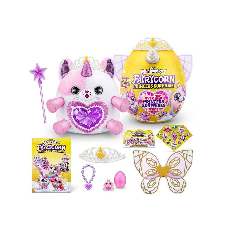 ZURU  Rainbocorns Fairycorn Medium Plush, Zufallsauswahl 