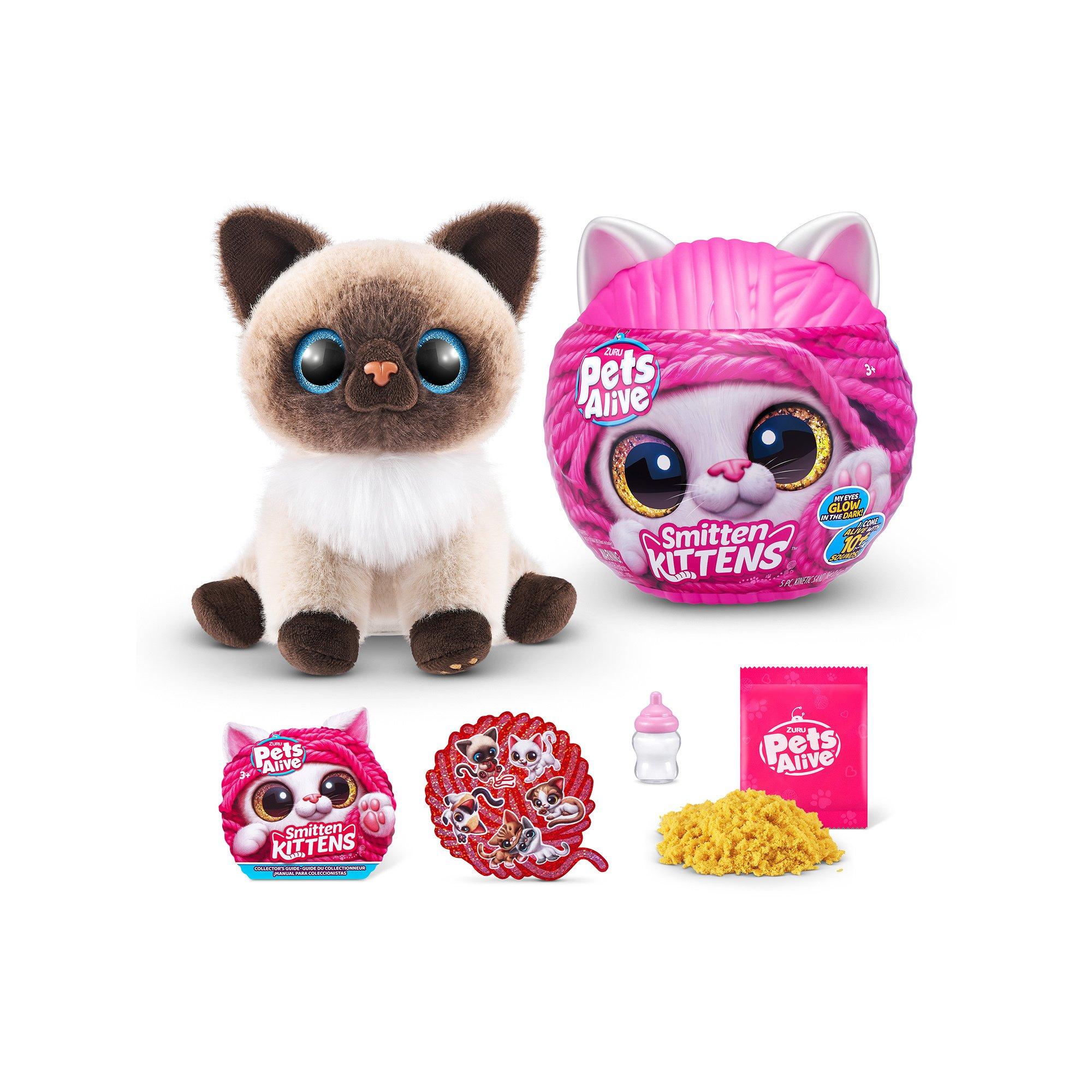 ZURU  Pets Alive Smitten Kittens Interactive Plush, Pacchetto sorpresa 