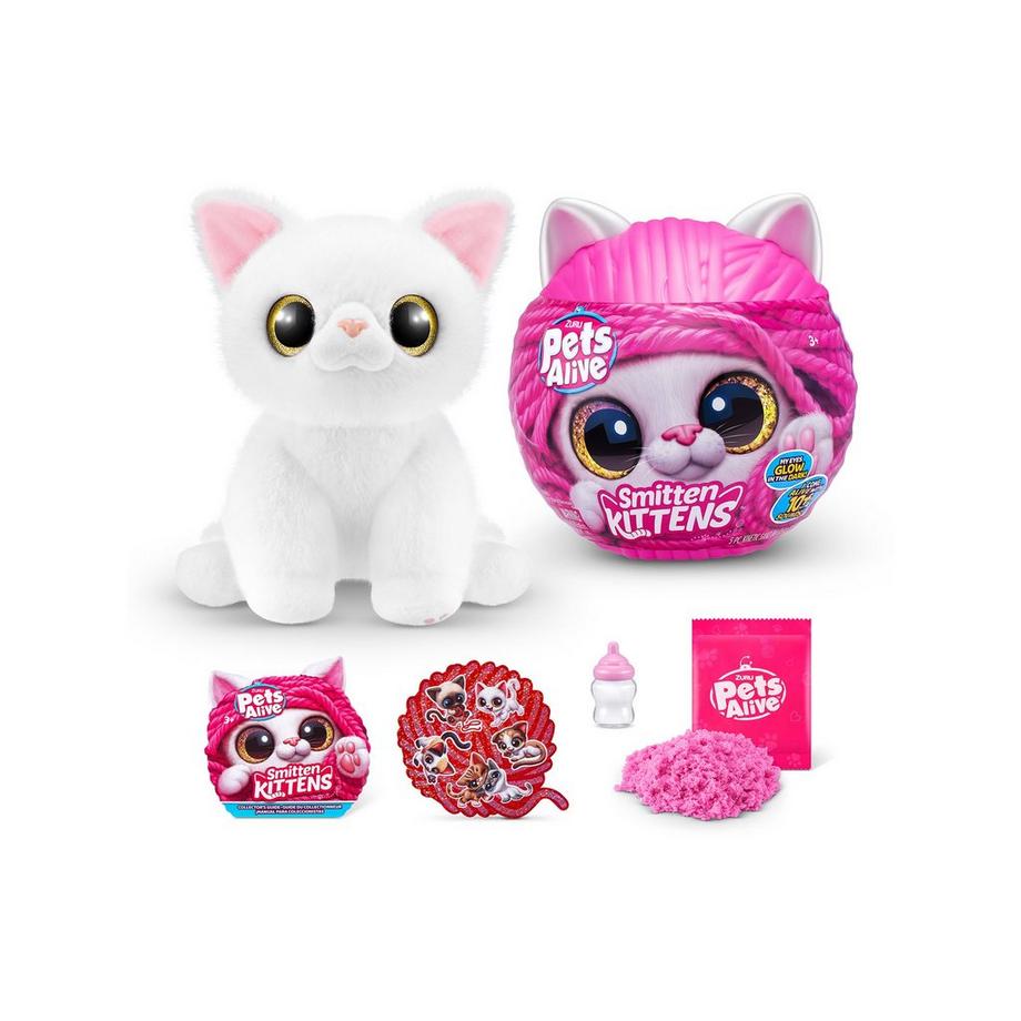 ZURU  Pets Alive Smitten Kittens Interactive Plush, Pack Surprise 
