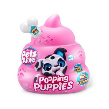 Pets Alive Pooping Puppies Interactive Plush, Pack Surprise