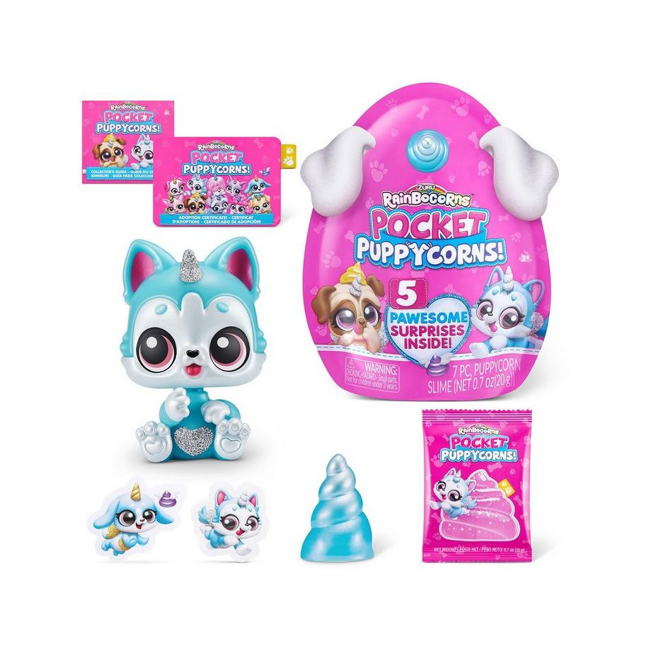 ZURU  Pocket Puppycorn Surprise Bobble Head, Pack Surprise 