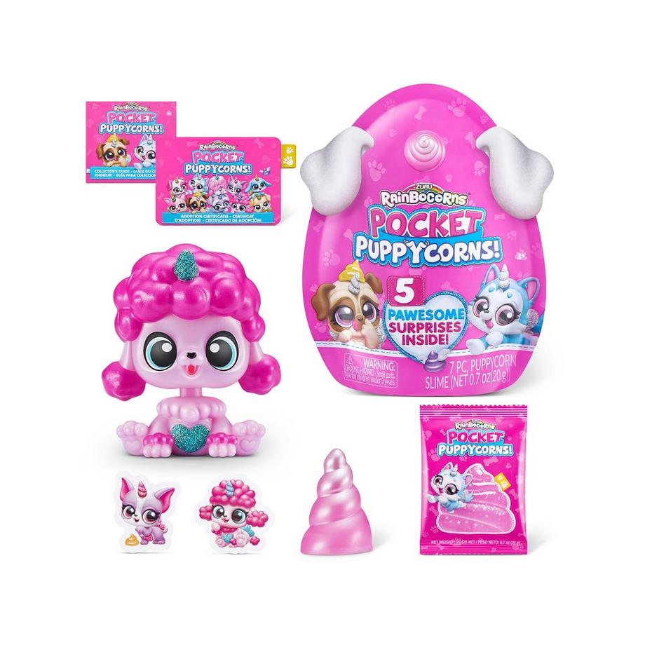 ZURU  Pocket Puppycorn Surprise Bobble Head, Pack Surprise 
