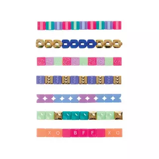 COOL MAKER, POP STYLE BRACELET MAKER, MACCHINA CREA BRACCIALETTI CON 170  PERLINE ALLA MODA E 20 ELASTICI, PER BAMBINE E BAMBINI, 7 + ANNI - Toys  Center