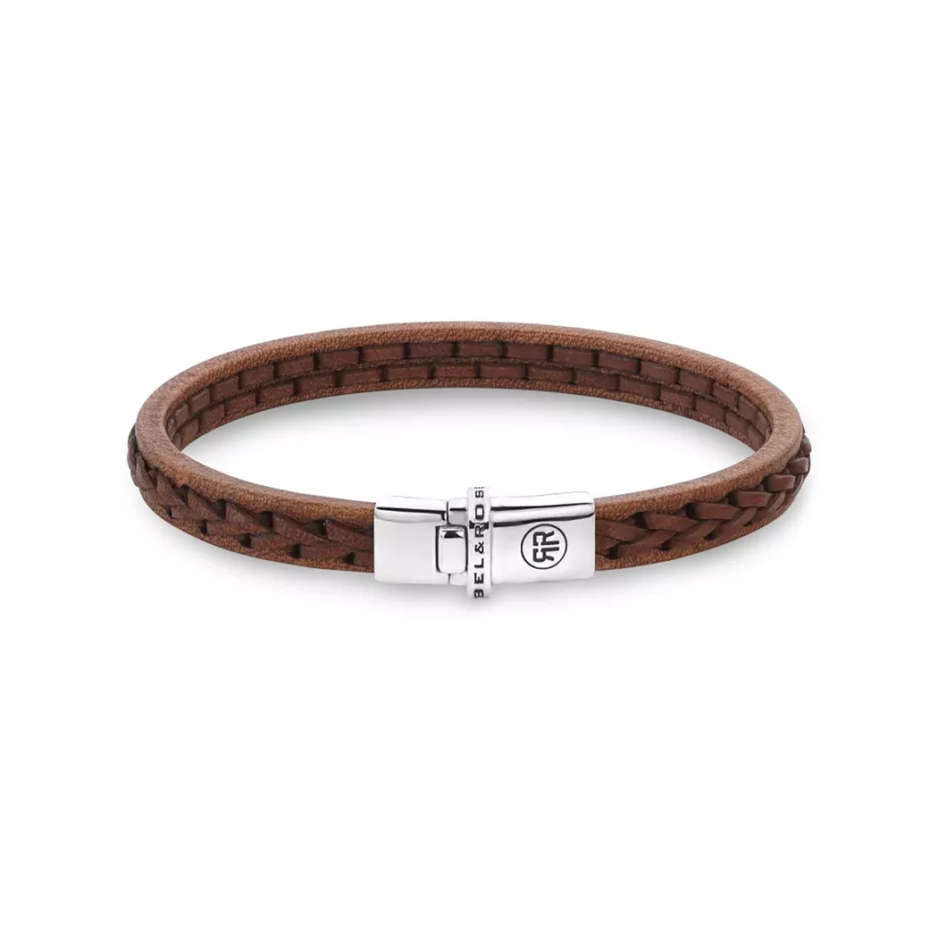 Rebel & Rose - Armband, 19cm, Braun